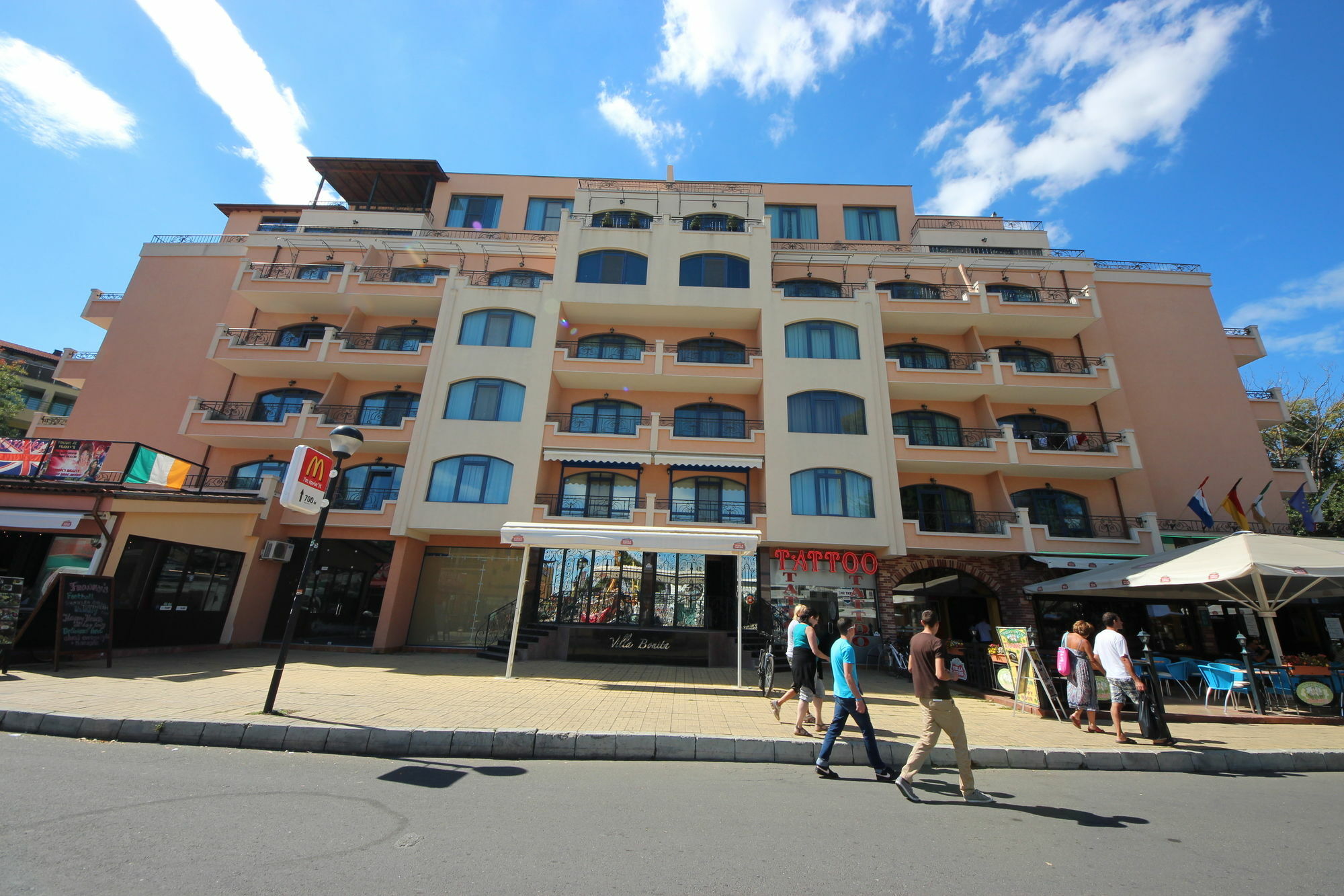 Menada Villa Bonita Apartments Sunny Beach Exterior photo